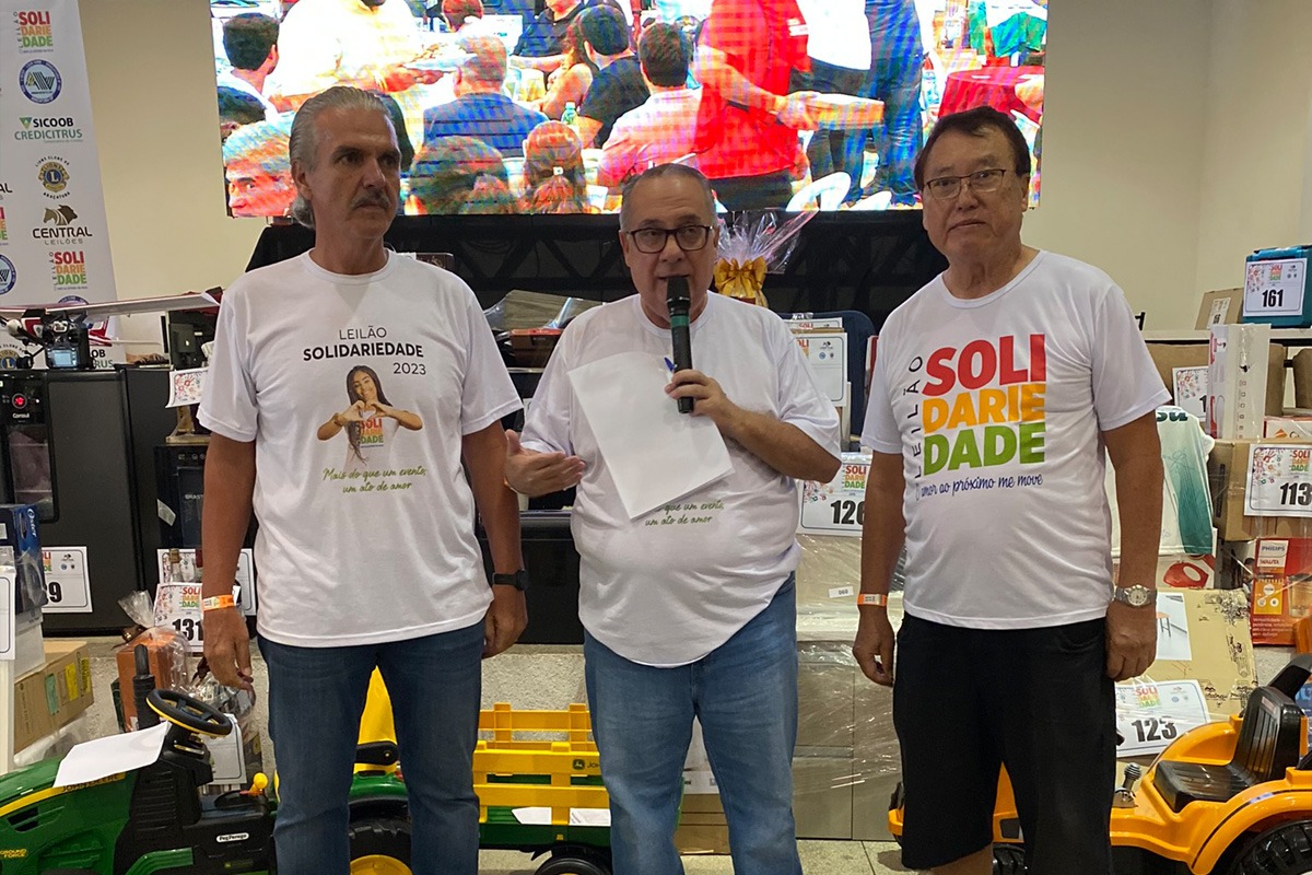 Leilão Solidariedade vai além da expectativa e arrecada mais de R$ 1,4 milhão